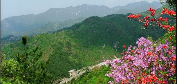 溪谷萦回,流泉飞瀑,碧潭清影,云雾缭绕,是大别山少有自然风景区